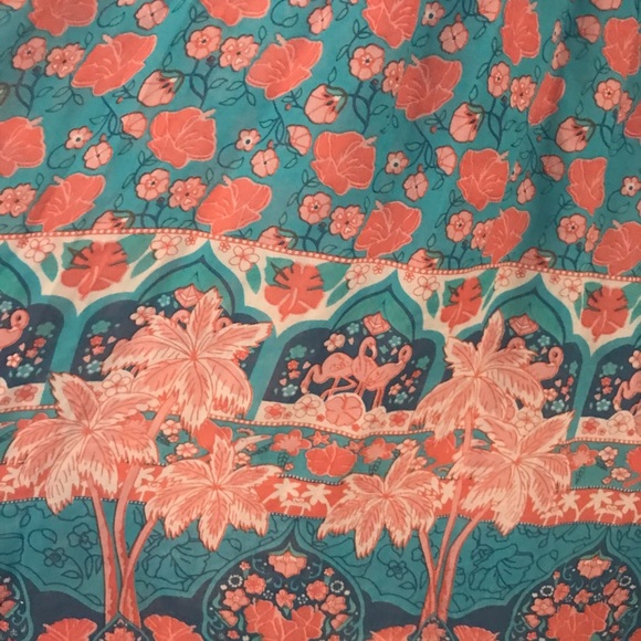 HOUSE OF SKYE HOTEL CALYPSO PARADISE WRAP DRESS NWT MEDIUM - Picture 9 of 10